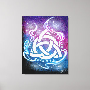 Lienzo Triquetra sigil