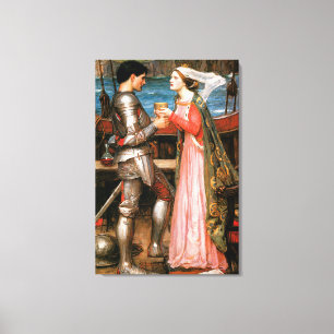 Lienzo Tristan y Isolde