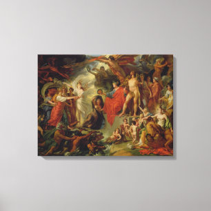 Lienzo Triumph de la civilización, c.1794-98