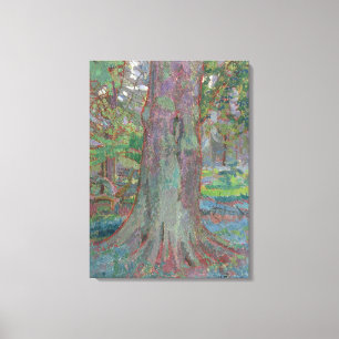 Lienzo Tronco de árbol, 1916 (aceite en lona)