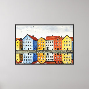 Lienzo Trondheim