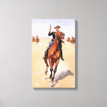 Trooper of the Plains (Cowboy Horse Rider)