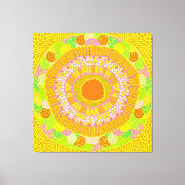 Lienzo Tropical Del Sol - Arizona Sol (Anverso)