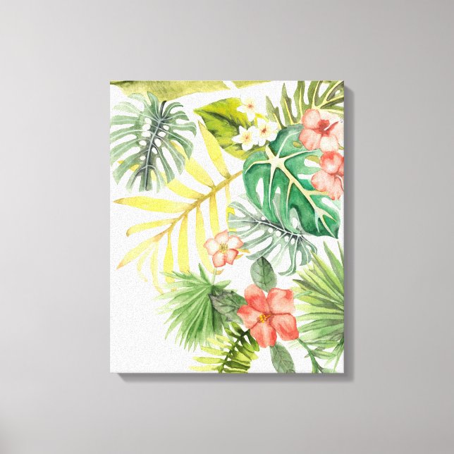 Lienzo Tropicales suaves (Anverso)