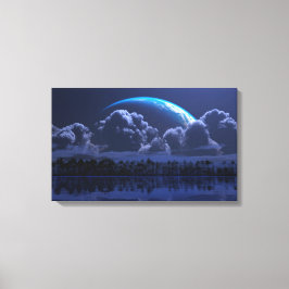 Lienzo Trópico de Aquarius (Noche)