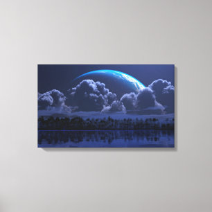 Lienzo Trópico de Aquarius (Noche)