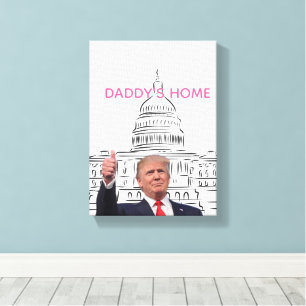 Lienzo Trump 2024 devuelve a Estados Unidos a casa de pap