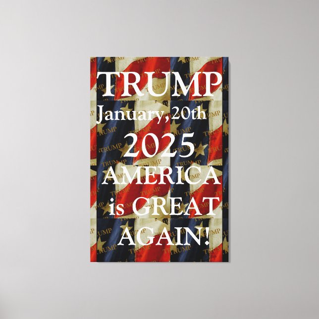 LIENZO TRUMP 2025 (Anverso)