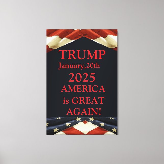 LIENZO TRUMP 2025 (Anverso)