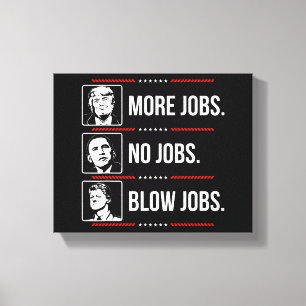 Lienzo Trump más empleos