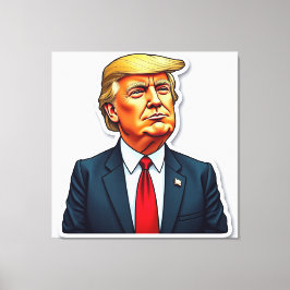 Lienzo Trump parece digno