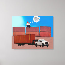 Lienzo Trumpty Dumpty Stretched Canvas Print