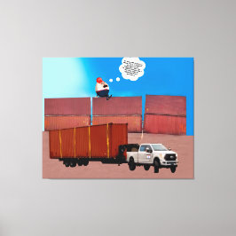 Lienzo Trumpty Dumpty Stretched Canvas Print