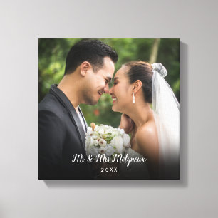 Lienzo Tu foto de boda favorita