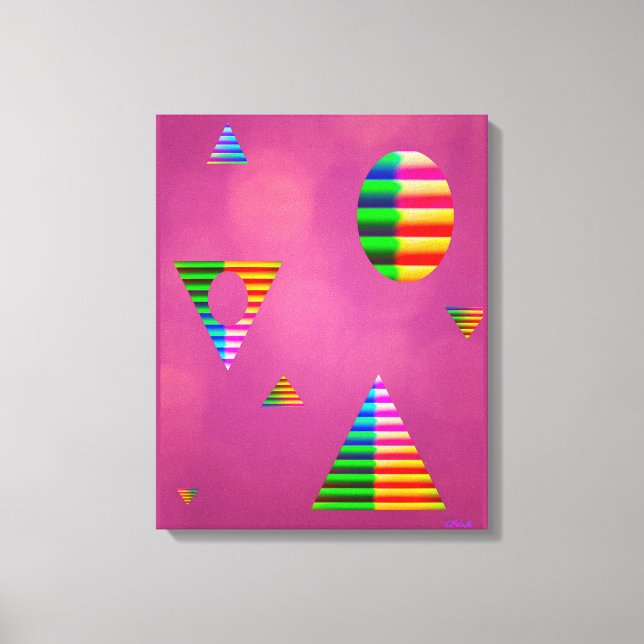 Lienzo Tu Presencia de Pascua (Anverso)