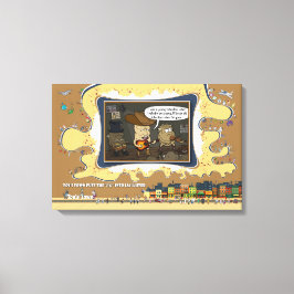 Lienzo Tuberdour | Humor de juego de palabras musicales 2