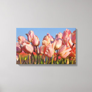 Lienzo Tuercas de primavera rosada