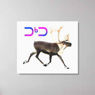 Lienzo Tuktu - Caribou