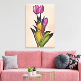 Lienzo Tulip