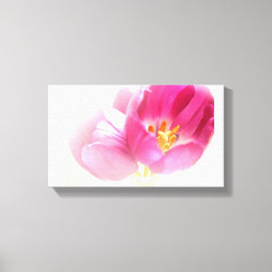 LIENZO TULIPANES ROSADOS HERMOSOS