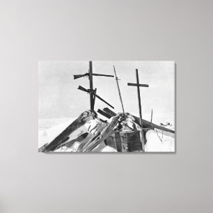 Lienzo Tumba esquimal en Alaska Fotografía