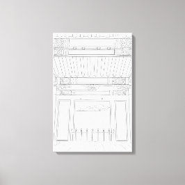 Lienzo Tumbas de Seongeunjeong Seúl Corea Colorear