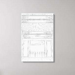 Lienzo Tumbas de Seongeunjeong Seúl Corea Colorear