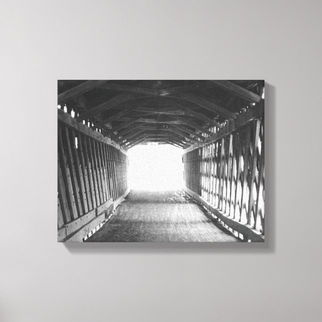 Lienzo Túnel de luz (Anverso)