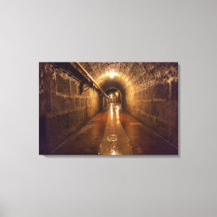 Lienzo Túnel de minas de sal alsal