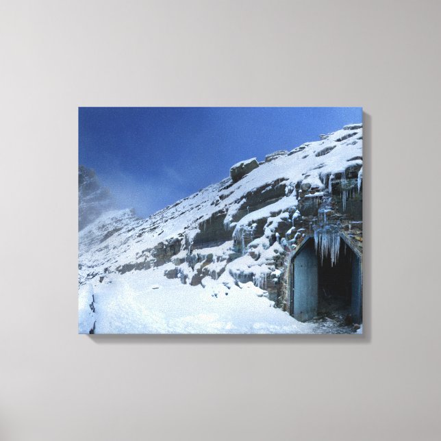 Lienzo Túnel del Ptarmigan Pass Sur-Parque Nacional Glaci (Anverso)