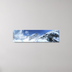 Lienzo Túnel del Ptarmigan Pass Sur-Parque Nacional Glaci