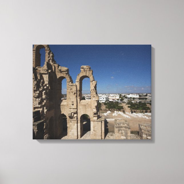 Lienzo Túnez, Costa Central Tunecina, El Jem, Romano 6 (Anverso)