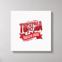 Túnez Fútbol 2026 Fútbol Negrita Tipografía País