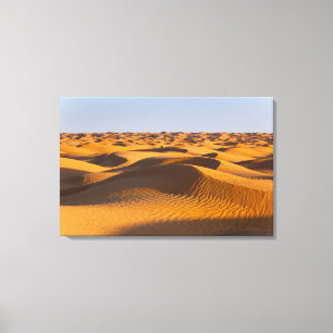 Lienzo Túnez, zona Ksour, Ksar Ghilane, Gran Erg 4