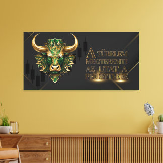 Lienzo Türelem | Motiváció | Mercado de alzas