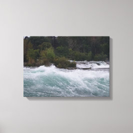 Lienzo Turismo en las Cataratas del Niágara