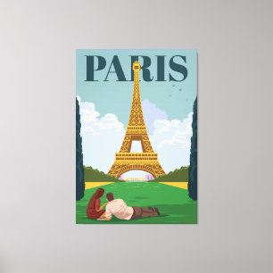 Lienzo Turismo París
