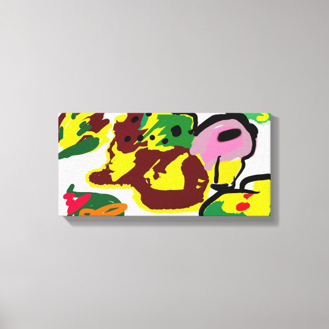 Lienzo Turkey paint  (Anverso)