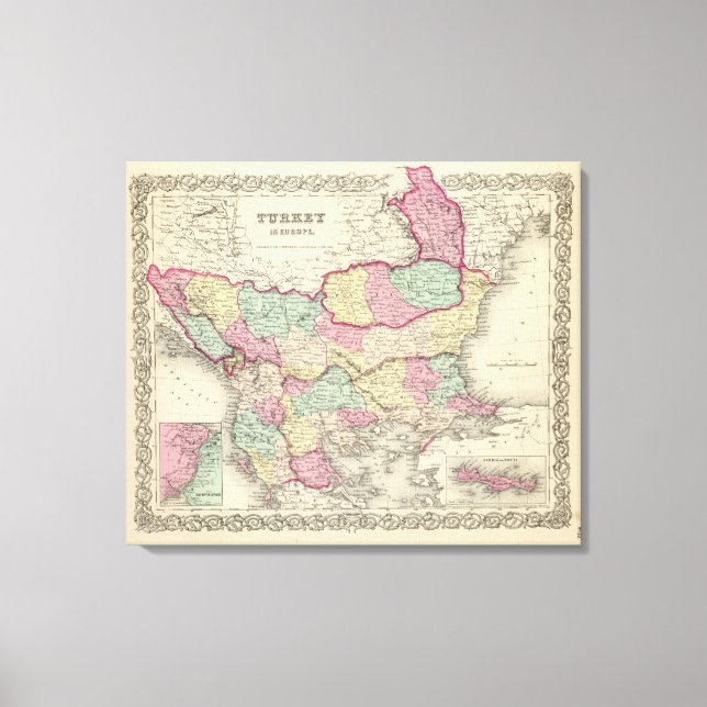 Lienzo Turquía En Europa 3 (Anverso)