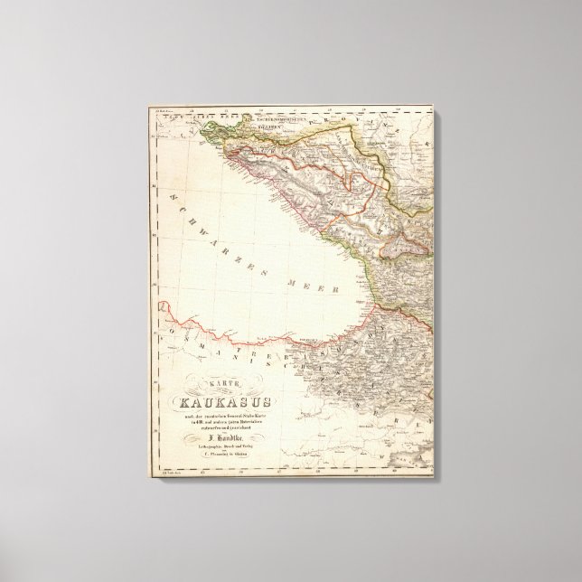 Lienzo Turquía, Georgia (Anverso)