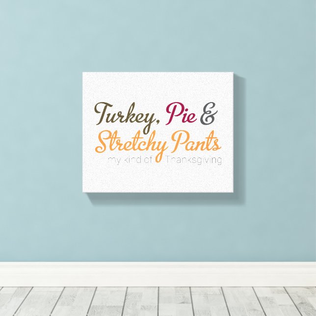 Lienzo Turquía, pantalones de muelle y de Stretchy (Insitu (piso de madera))