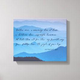 Lienzo Tus Pasos a Casa | Poema de Amor Siempre Nuevo