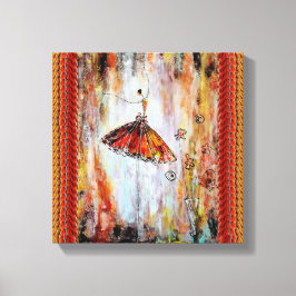 Lienzo Tutu Ballerina Canvas Print