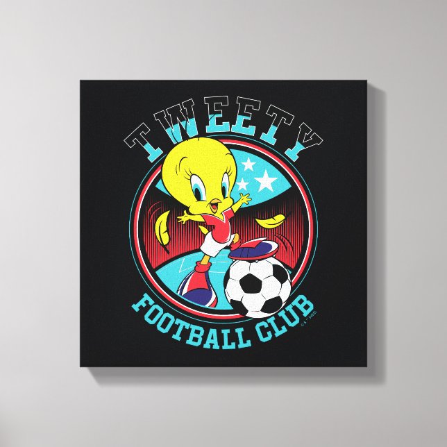 Lienzo TWEETY™ Football Club Badge (Anverso)