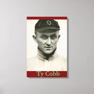 Lienzo Ty Cobb Canvas Print