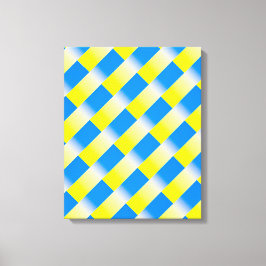 Lienzo Ucrania azul y amarilla inspiró la guerra de paz c