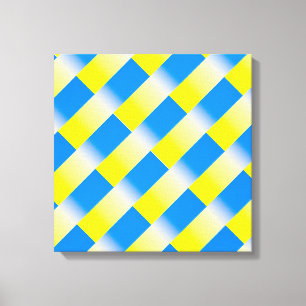 Lienzo Ucrania azul y amarilla inspiró la guerra de paz c