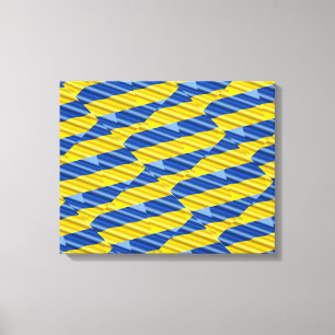 Lienzo Ucrania azul y amarilla inspiró la guerra de paz c