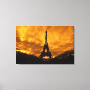 Lienzo UE, Francia, París. Torre Eiffel.