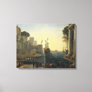 Lienzo Ulises devolviendo el crisés a su padre